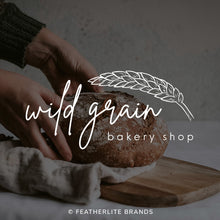 Load image into Gallery viewer, Grainy Goodness Bakery Pre-Made Logo and Branding Package
